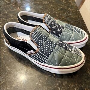 Multi Print Slip-On Vans